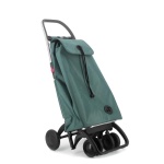 Chariot de courses Rolser I-Max MF - 4 roues dont 2 pivotantes - Sac 43L - Pliage ultra-compact