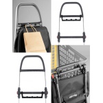 Chariot de courses Rolser I-Max MF - 6 roues monte-escaliers - Sac 43L - Pliage ultra-compact – Image 4