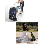 Chariot de courses Rolser I-Max MF - 4 roues (2/4) - Sac 43L - Pliage ultra-compact – Image 6