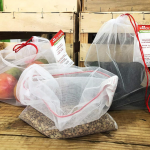 Pack de 3 sacs filet réutilisables Rolser – 30 x 35 cm – Image 2