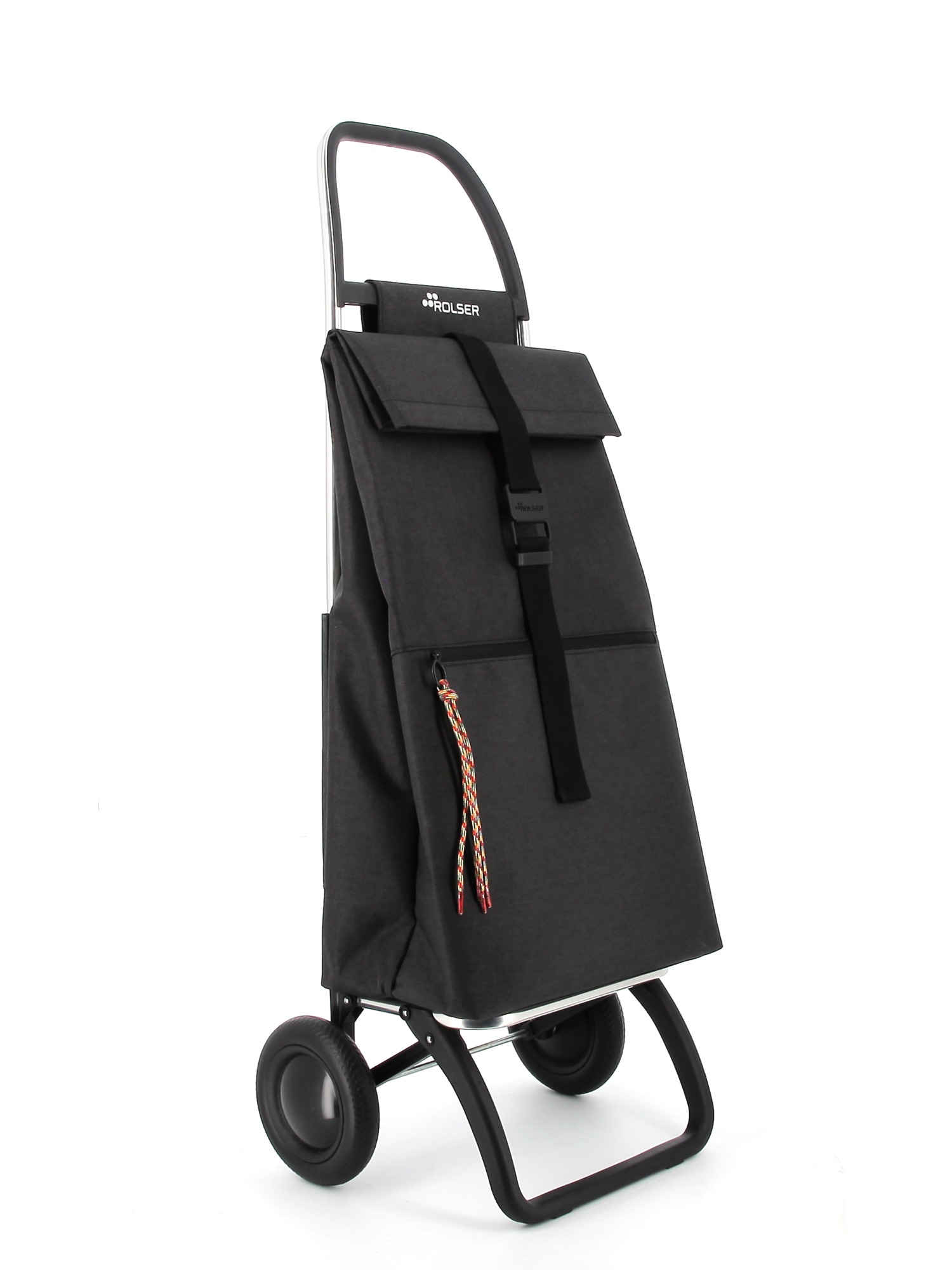 BIG012_1023_1 Chariot Rolser Big Tweed - 2 roues - Sac 44L - Multi-poches – Image 1
