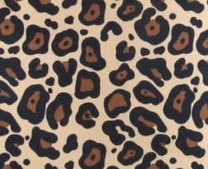 Motif Léopard Camel