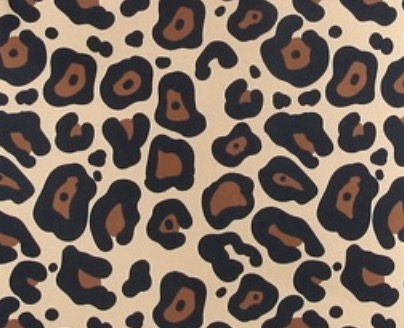 Motif Léopard Camel