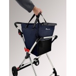 Chariot Rolser Basket Denim M4B  - 4 Roues - 40L – Image 2