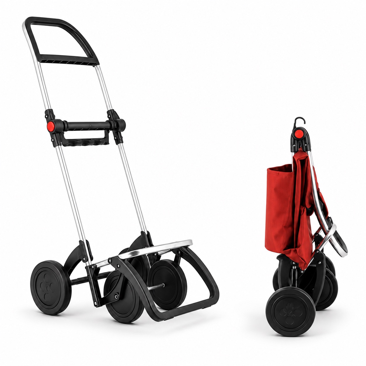 Chariot Rolser 4 roues pliable et compact